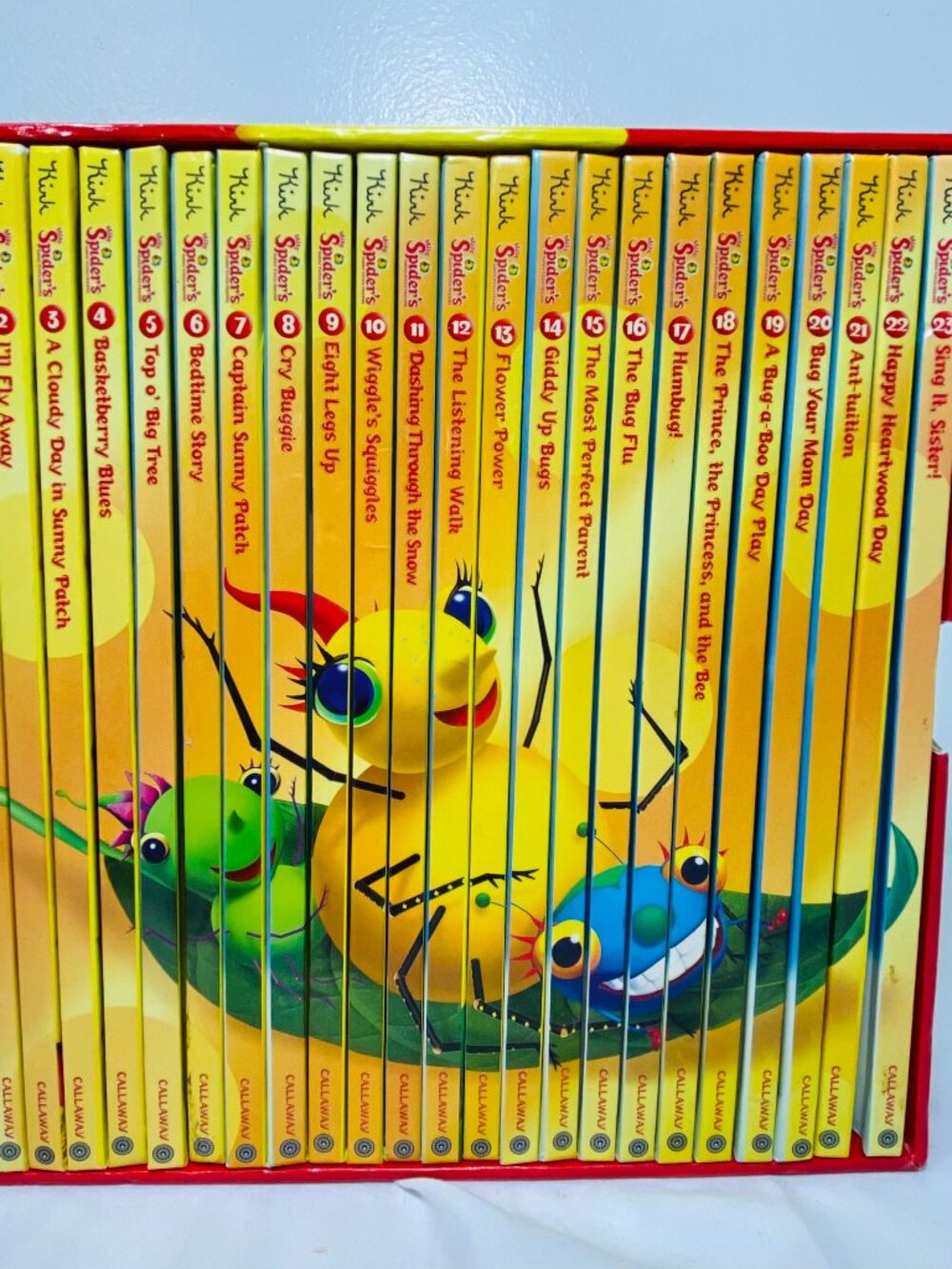 MISS SPIDER'S SUNNY PATCH FRIENDS Complete 23-Volume HC In Slipcase Box EUC
